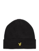 Acrylic Beanie Black Lyle & Scott