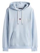 Tommy Logo Hoody Blue Tommy Hilfiger