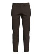 Slm175-Slim New Miles Flex Pant Noos Brown Selected