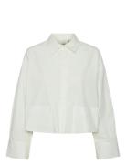 Yaslee Ls Short Shirt S. Noos White YAS