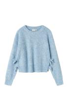 Nkflinnea Ls Loose Short Knit Blue Name It