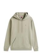 Tjm Reg S Flag Hoodie Khaki Tommy Jeans