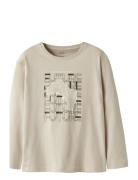 Nkmvictor Ls Rlx Top Beige Name It