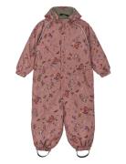 Polyester Junior Suit - Aop Floral Pink Mikk-line