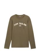Printed Longsleeve Khaki Tom Tailor