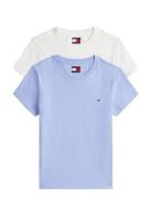 Tjw 2Pack C-Neck Tee Patterned Tommy Jeans