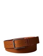 Warmth Buckle Smooth 35Mm Brown Calvin Klein