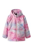 Nkfmaxi Pa Jacket Aop Noos Pink Name It
