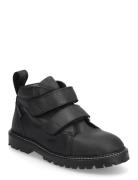 Shoes - Flat - With Velcro Black ANGULUS