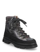Boots - Flat - With Laces Black ANGULUS