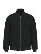 Slhjens Wool Blend Bomber Black Selected
