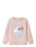 Nmfkisa Sweat Unb Pink Name It