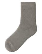 Nkfwaksi Wo/Bl Terry Sock Grey Name It