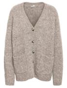 Nmdolly L/S Knit Cardigan Fwd Noos Beige NOISY MAY