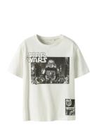 Nkmallan Starwars Ss Nreg Top Box Bfu White Name It