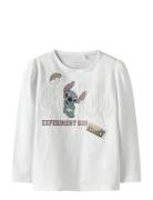 Nmfarna Stitch Ls Top Box Wdi White Name It