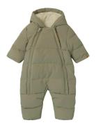 Nbmlamedow03 Puffer Snowsuit Fo Lil Green Lil'Atelier