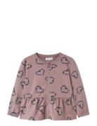 Nmfolukria Ls Sweat Cardigan Bru Pink Name It