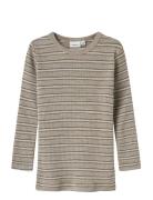 Nmmwomi Wo/Mo Ls Top Brown Name It