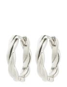 Declan Earrings Silver-Plated Silver Pilgrim