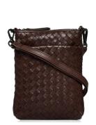 Maiambg Mini Cross. Bag, Weave Brown Markberg