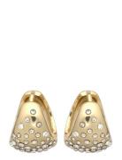 Sprinkles Core Small Oval Ring Ear Gold SNÖ Of Sweden