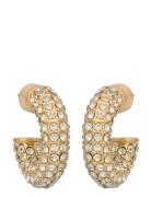 Makayla Rhinest Earrings Gold Twist & Tango