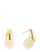 Drop Resin Earring Gold By Jolima