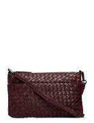 Karimambg Crossbody Bag, Weave Burgundy Markberg