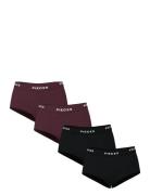 Pclogo Lady 4 Pack Solid Noos Bc Black Pieces