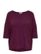 Carlamour 3/4 Top Jrs Noos Burgundy ONLY Carmakoma