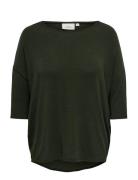 Carlamour 3/4 Top Khaki ONLY Carmakoma