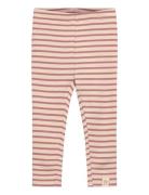Legging Modal Striped Beige Petit Piao