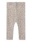 Wool Leggings Agi Pink Wheat