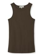 Irene Top - Cotton Brown STUDIO FEDER
