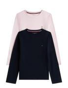2 Pk Ls Tee Navy Tommy Hilfiger