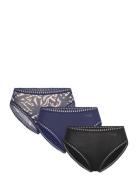 Sloggi Go Crush High Leg C3P Navy Sloggi