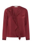 Audaiw Blouse Burgundy InWear