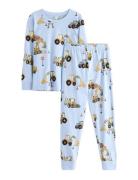 Pyjamas Fire Trucks Working V Blue Lindex