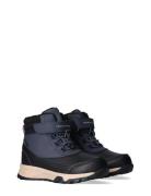 Tommy Hilfiger Winter Lace Up Booties Faux Leather/Nubuck Blue Tommy H...