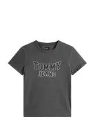 Tjw Reg Varsity Tee Ext Grey Tommy Jeans