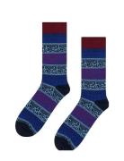 Bike Jaquard Sock Navy Happy Socks