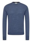 Bs Jupiter Regular Fit Knitwear Blue Bruun & Stengade