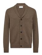 Bs Bjarte Regular Fit Knitwear Brown Bruun & Stengade