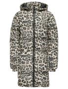 Kogdalia Puffer Aop Jacket Cs Otw Beige Kids Only