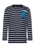 Lwtaffy 602 - T-Shirt L/S Navy LEGO Kidswear