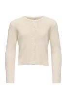 Kognatascha Ls O-Neck Card Cp Knt Noos White Kids Only