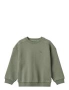 Sweatshirt L/S Willi Khaki Wheat