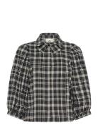 Kbbelis Frosty Blouse Black Karen By Simonsen