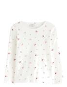 Top Ls Pointelle Aop White Lindex